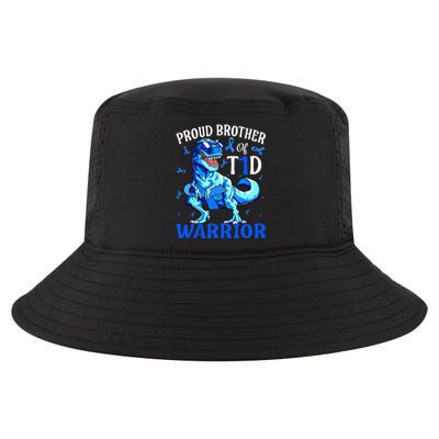 Type 1 Diabetes  Proud Brother Of A T1D Warrior Cool Comfort Performance Bucket Hat