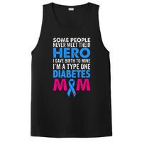 Type 1 Diabetes Mom Mother T1d Diabetic Awareness Gift PosiCharge Competitor Tank