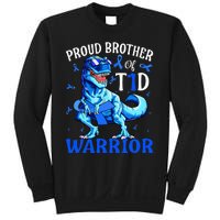 Type 1 Diabetes  Proud Brother Of A T1D Warrior Sweatshirt