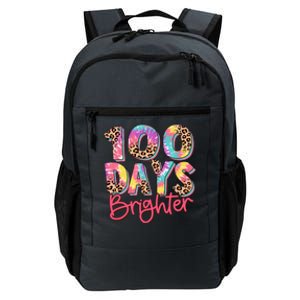 Teacher 100 Days Brighter Daily Commute Backpack