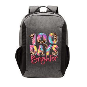 Teacher 100 Days Brighter Vector Backpack