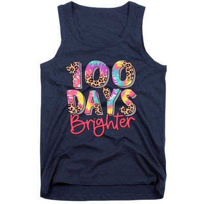 Teacher 100 Days Brighter Tank Top