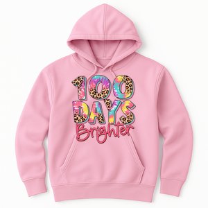 Teacher 100 Days Brighter Hoodie