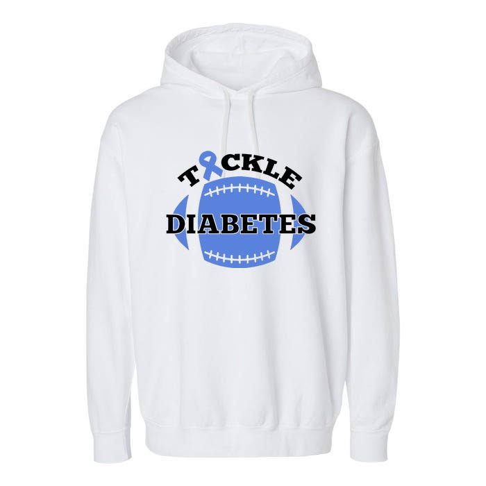 Type 1 Diabetes Tackle Diabetes Awareness Garment-Dyed Fleece Hoodie