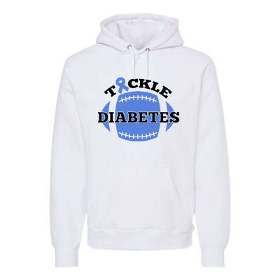 Type 1 Diabetes Tackle Diabetes Awareness Premium Hoodie