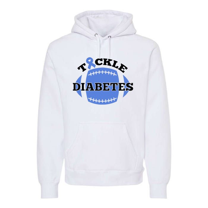 Type 1 Diabetes Tackle Diabetes Awareness Premium Hoodie