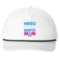 Type 1 Diabetes Mom Mother T1D Diabetic Awareness  Gift Snapback Five-Panel Rope Hat