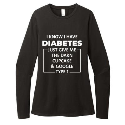 Type 1 Diabetes Womens CVC Long Sleeve Shirt