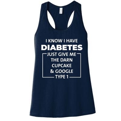 Type 1 Diabetes Women's Racerback Tank