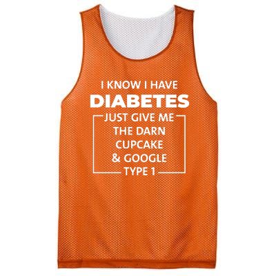 Type 1 Diabetes Mesh Reversible Basketball Jersey Tank