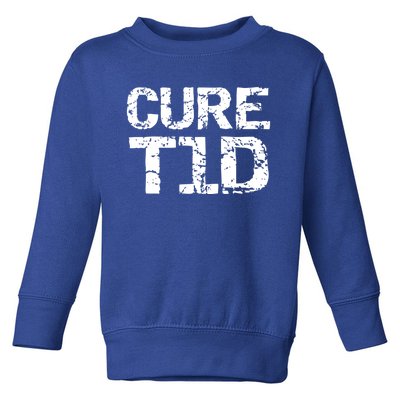 Type 1 Diabetes Awareness Quote For Diabetics Gift Cure T1d Great Gift Toddler Sweatshirt