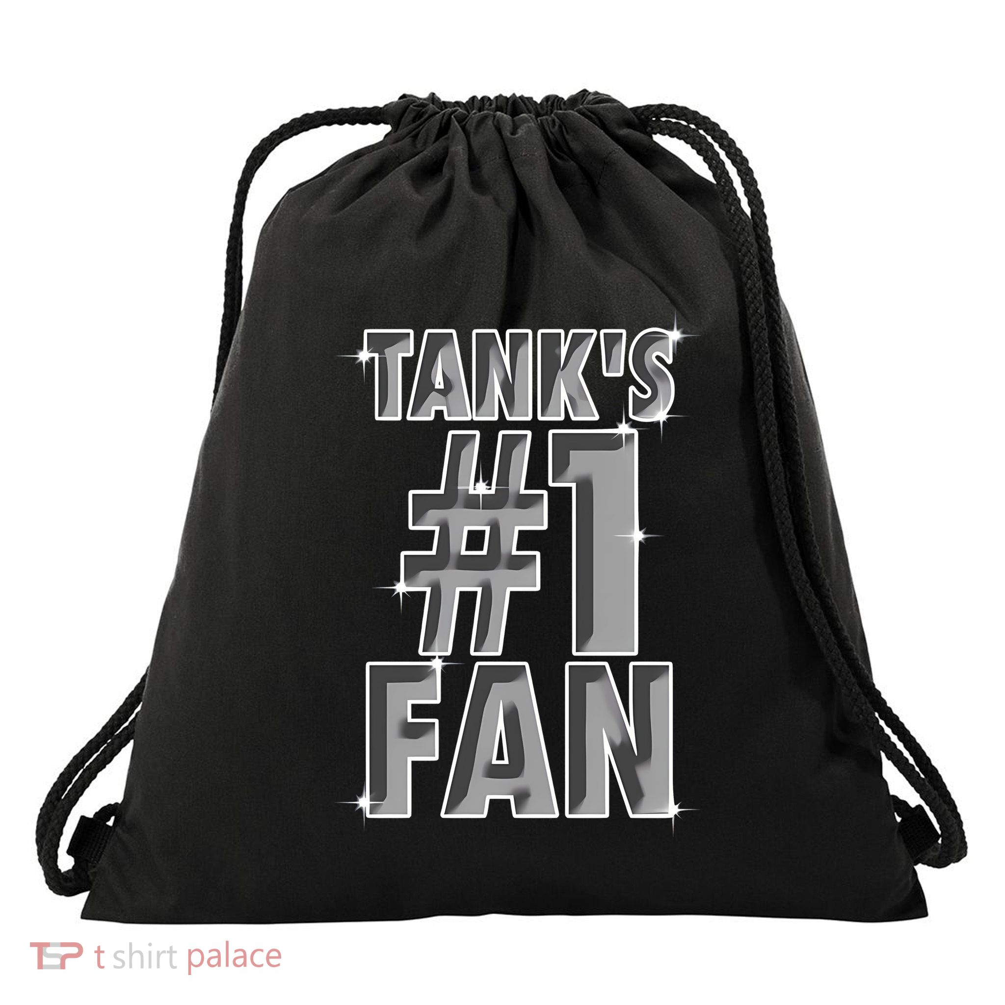 TankS #1 Fan Rematch Me Bitch Drawstring Bag