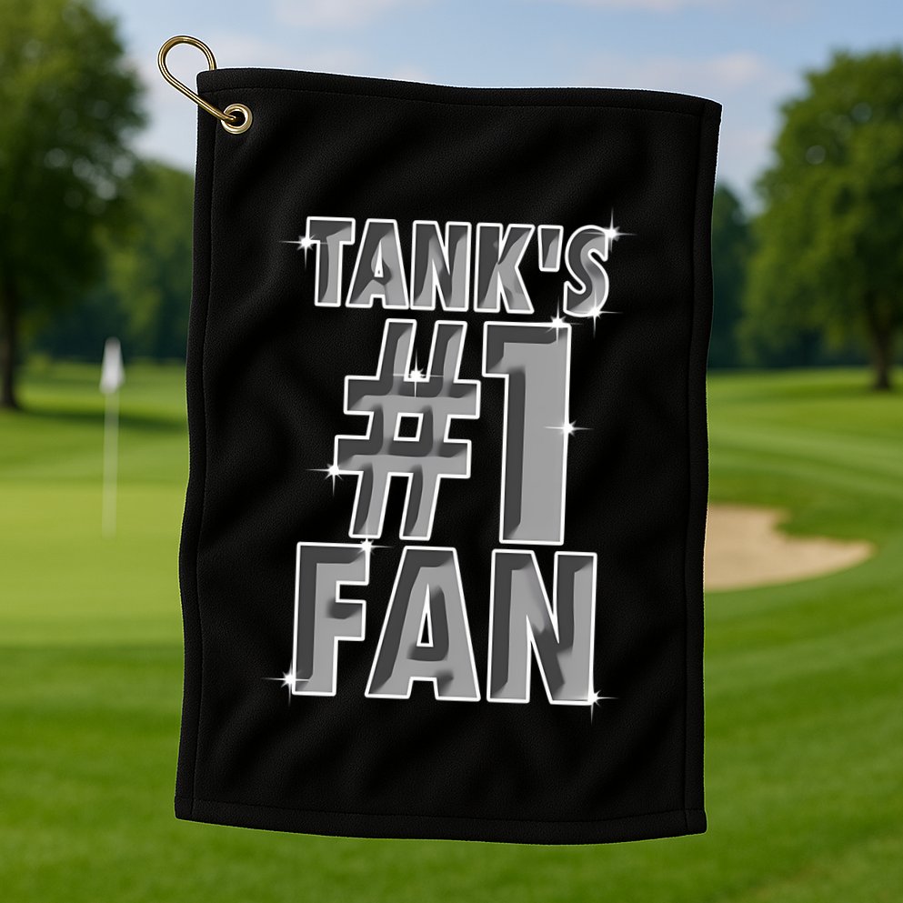 TankS #1 Fan Rematch Me Bitch Golf Towel