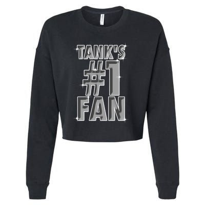 TankS #1 Fan Rematch Me Bitch Cropped Pullover Crew