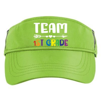 Team 1St Grade 1St Grade Gift Adult Drive Performance Visor