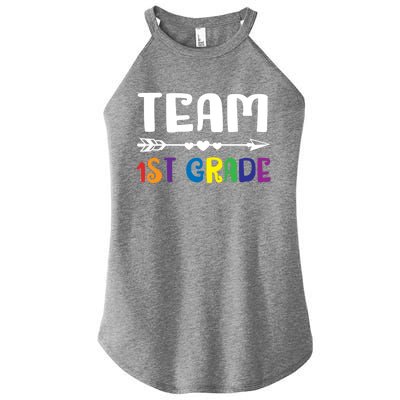 Team 1St Grade 1St Grade Gift Women's Perfect Tri Rocker Tank