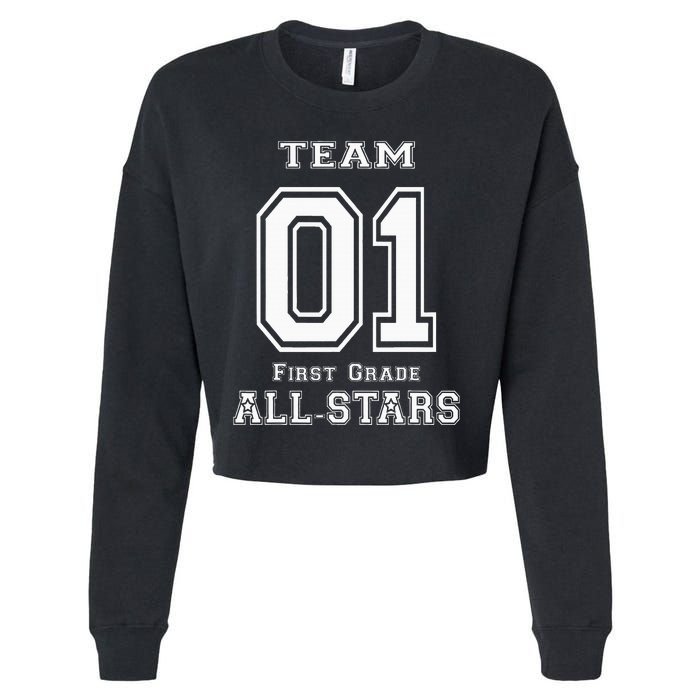 Team 1st Grade Allstars Sport Jersey Cropped Pullover Crew