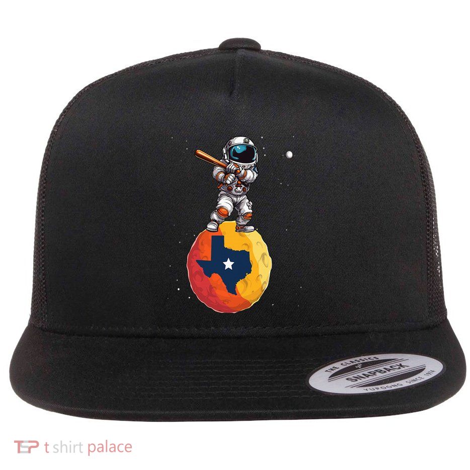 Texas 1965 Houston City Space Dabbing Astronaut Flatbill Hat