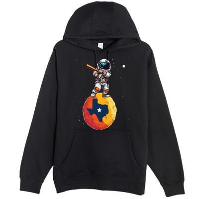 Texas 1965 Houston City Space Dabbing Astronaut Premium Pullover Hoodie