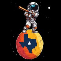 Texas 1965 Houston City Space Dabbing Astronaut Zip Tote Bag