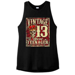 Teenager 13th Limited Edition 2009 13th Birthday Ladies PosiCharge Tri-Blend Wicking Tank