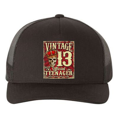 Teenager 13th Limited Edition 2009 13th Birthday Yupoong Adult 5-Panel Trucker Hat