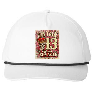 Teenager 13th Limited Edition 2009 13th Birthday Snapback Five-Panel Rope Hat