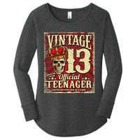 Teenager 13th Limited Edition 2009 13th Birthday Women's Perfect Tri Tunic Long Sleeve Shirt