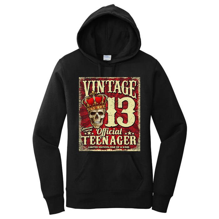 Teenager 13th Limited Edition 2009 13th Birthday Women's Pullover Hoodie