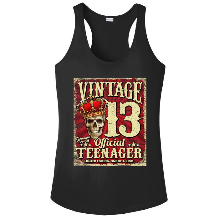 Teenager 13th Limited Edition 2009 13th Birthday Ladies PosiCharge Competitor Racerback Tank