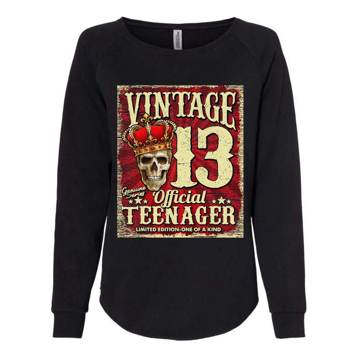 Teenager 13th Limited Edition 2009 13th Birthday Womens California Wash Sweatshirt