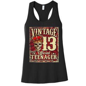 Teenager 13th Limited Edition 2009 13th Birthday Women's Racerback Tank