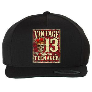 Teenager 13th Limited Edition 2009 13th Birthday Wool Snapback Cap