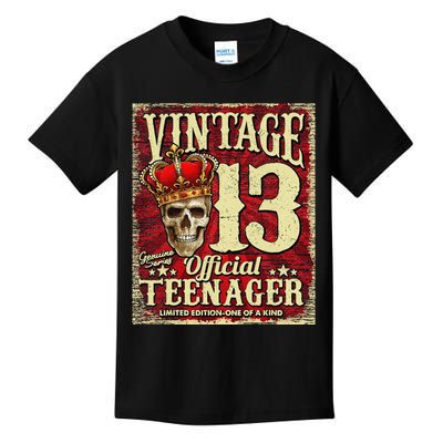 Teenager 13th Limited Edition 2009 13th Birthday Kids T-Shirt