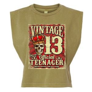 Teenager 13th Limited Edition 2009 13th Birthday Garment-Dyed Women's Muscle Tee