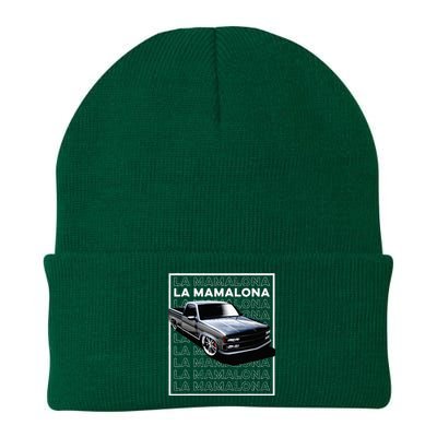 Trokiando 1990s OBS slammed low truck on big wheels art Knit Cap Winter Beanie