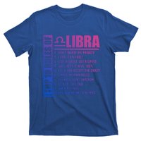 Top 10 Rules Of Libra Zodiac Sign Funny Meaningful Gift T-Shirt