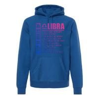 Top 10 Rules Of Libra Zodiac Sign Funny Meaningful Gift Premium Hoodie