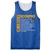 Top 10 Rules Of Scorpio October November Birthday Gift Mesh Reversible Basketball Jersey Tank