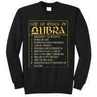 Top 10 Rules Libra Zodiac Sign September October Birthday Sweatshirt