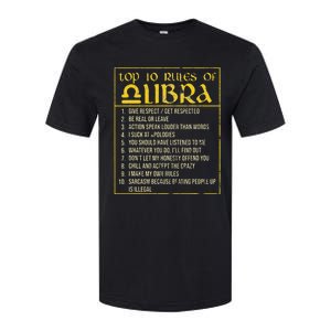 Top 10 Rules Libra Zodiac Sign September October Birthday Softstyle CVC T-Shirt