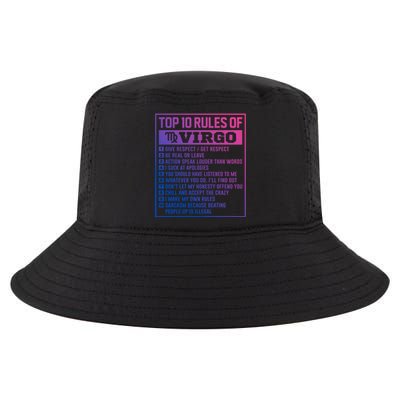 Top 10 Rules Of Virgo Birthday Horoscope Gift Cool Comfort Performance Bucket Hat