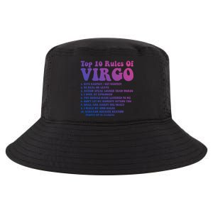 Top 10 Rules Of Virgo Zodiac Cute Funny Virgo Tee Horoscope Funny Gift Cool Comfort Performance Bucket Hat