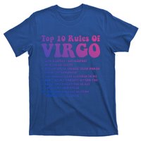 Top 10 Rules Of Virgo Zodiac Cute Funny Virgo Tee Horoscope Funny Gift T-Shirt