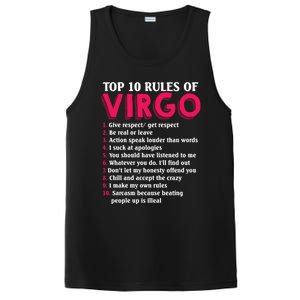 Top 10 Rules Of Virgo Zodiac Sign Great Gift PosiCharge Competitor Tank