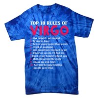 Top 10 Rules Of Virgo Zodiac Sign Great Gift Tie-Dye T-Shirt