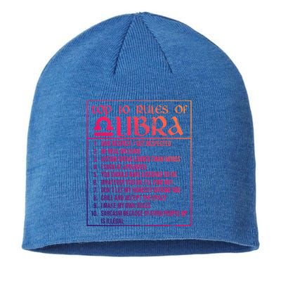 Top 10 Rules Libra Zodiac Sign September October Birthday Meaningful Gift Sustainable Beanie