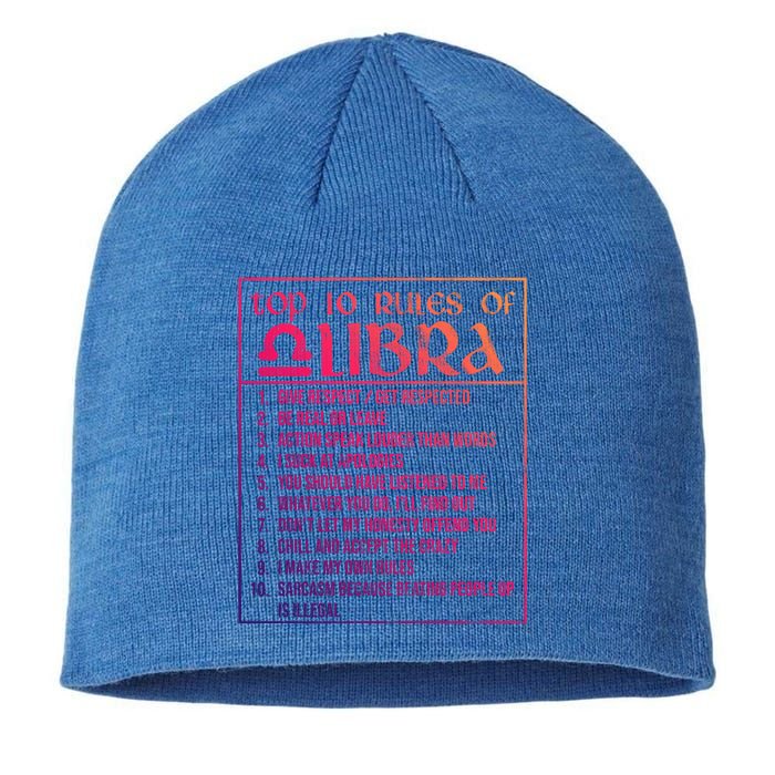 Top 10 Rules Libra Zodiac Sign September October Birthday Meaningful Gift Sustainable Beanie