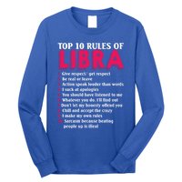 Top 10 Rules Of Libra Zodiac Sign Gift Long Sleeve Shirt