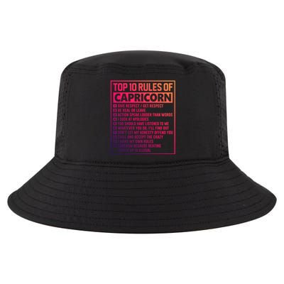 Top 10 Rules Of Capricorn Birthday Horoscope Great Gift Cool Comfort Performance Bucket Hat